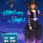 Narecte Halloween Costumes For Girls Halloween Costumes,Witch Costume For Girls Witch Costume,Kids Witch Costume Purple L