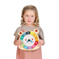 Tender Leaf Toys - 12 Pcs Bear Colors Clock, Early Learning Time, Educational Learning Clock Toy - Wooden Clock, Lovely Shapes -