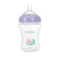 Nuby 3-Pack Infant Feeding Bottles With Slow Flow Breast Size Silicone Nipple: 0+ Months, 8Oz, 3 Pack Set: Delicate Llama, Snail