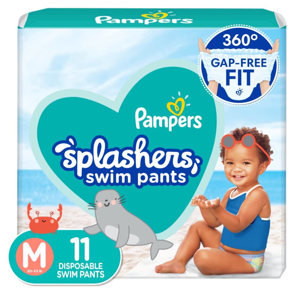 Pampers Splashers Swim Diapers Medium 11 Ct