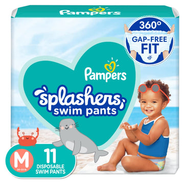 Pampers Splashers Swim Diapers Medium 11 Ct