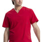 Cherokee Infinity Men Scrubs Top V-Neck Ck900A, Xl, Red