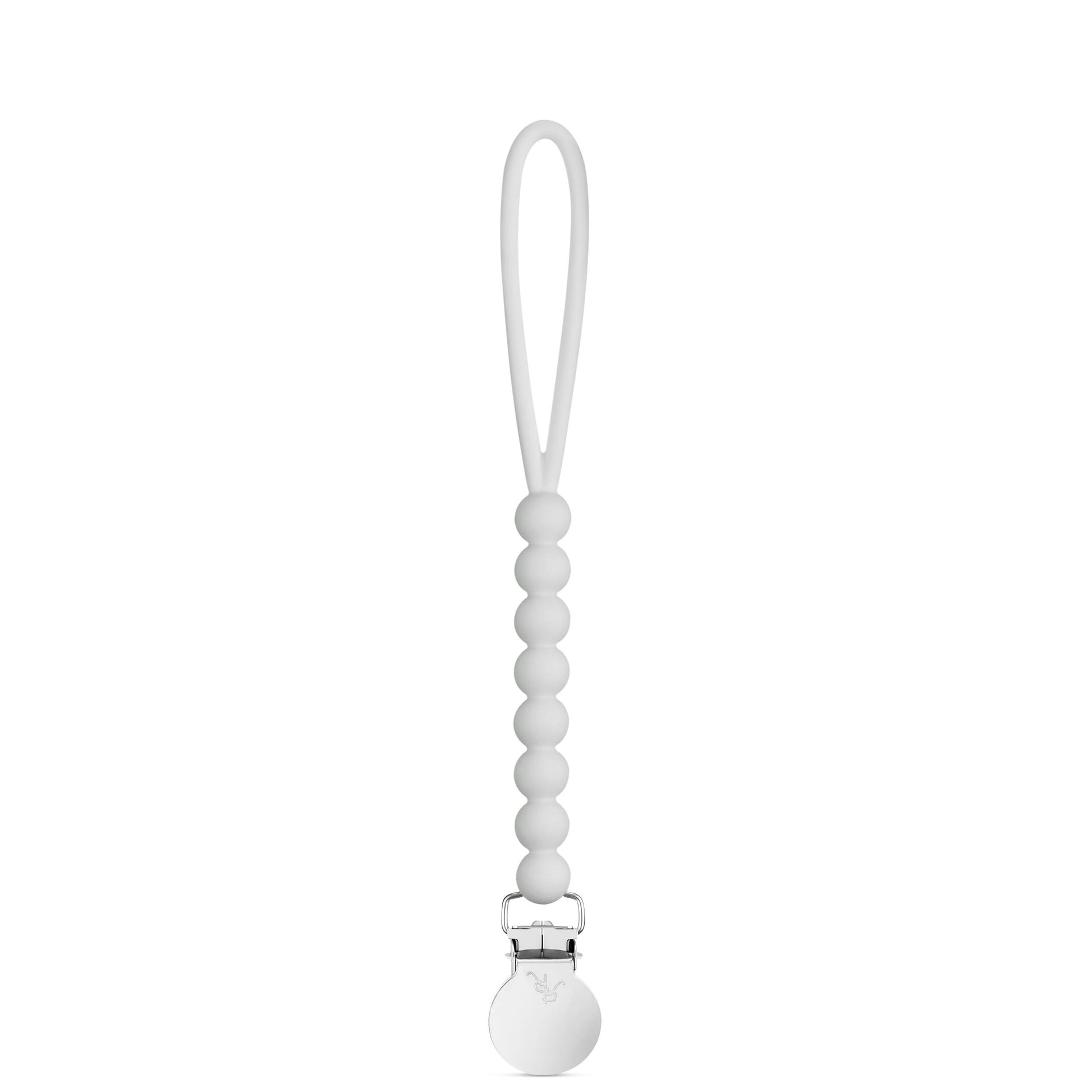Ryan & Rose Cutie Clip Judy - Pacifier Clip Holder Silicone (Judy, Grey)