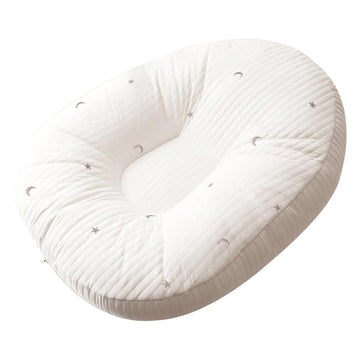 2025 Soft Lounger Pillow - Breathable Cotton Nest with Ergonomic Support, Comfortable Sleeper with Anti-Reflux Design, Cozy Esse