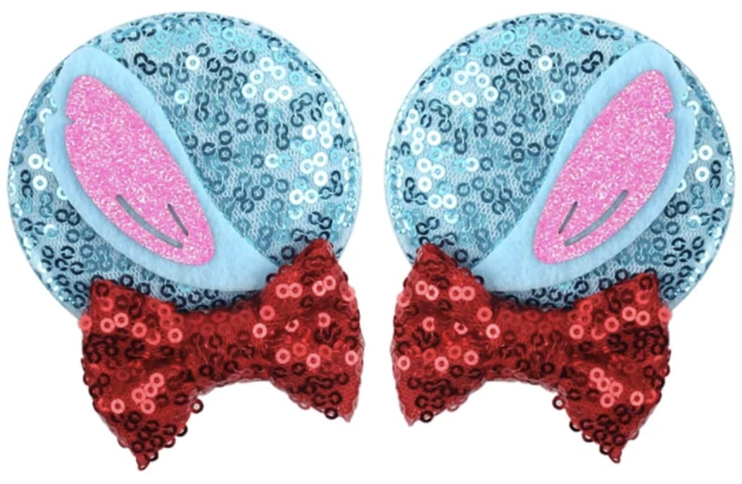 Clgift Minnie Ears Baby/Toddler Headband, Minnie Baby Ears, Minnie Ears Baby Headband, Toddler Headband (Lilo Hair Clip)