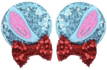 Clgift Minnie Ears Baby/Toddler Headband, Minnie Baby Ears, Minnie Ears Baby Headband, Toddler Headband (Lilo Hair Clip)