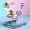 Lifelong Cuppy Baby Walker 3 In 1 For 624 M | Stride Walker | 3 Height Adjustable Design With Parental Handle, Detachable Music