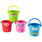 Skip Hop x Sesame Street Baby Bath Toy, Stack & Pour Bath Buckets