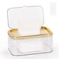 Flenpptly Baby Wipes Dispenser, Wipe Holder Wipes Container Large Capacity Keep Wipes Fresh & Easy To Open (Gold)