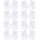 BQUBO Newborn Infant Toddler Mittens No Scratch Cotton Elastic Wrist Gloves Hypoallergenic for 0-6 Months Baby Boys Girls