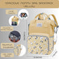 Maryas Small Diaper Bag Backpack - Paaleras Para Bebe, Toddler Diaper Bag, Bulto Para Bebe, Cute Diaper Bag With Insulated Pocke