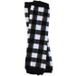 Judanzy Christmas And Halloween Baby And Toddler Leg Warmers For Girls And Boys (One Size, Black And White Buffalo Plaid)