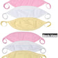 Tobeinstyle Babies' 3 Pack Comfortable Newborn Baby Belly Binder - Girls - One Size