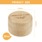 Thootyriaf Wooden Baby Fetal Hair/Umbilical Cord Memorial Box - Carved Memorial Box For Newborn Christening - Baby Gift (2Pcs)