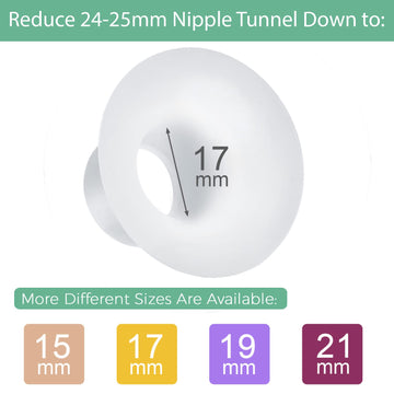 Mompmuir 17Mm Silicone Flange Inserts Compatible With Momcozy S9 Pro S10 S12 Pro, Paruu P10 P3 R12, Tsrete, Kmaier, Momwills, Fo