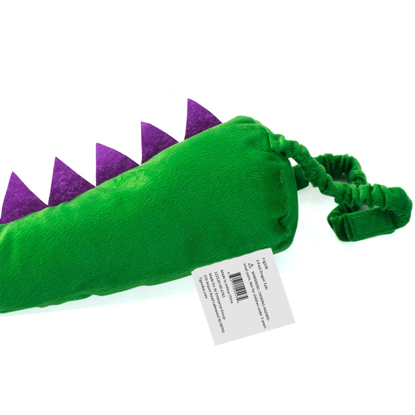 Tigerdoe Dragon Tails - Dinosaur Costume - Dragon Tail Theme Party - Dress Up - Animal Tails (Blue, Green & Yellow Tail)
