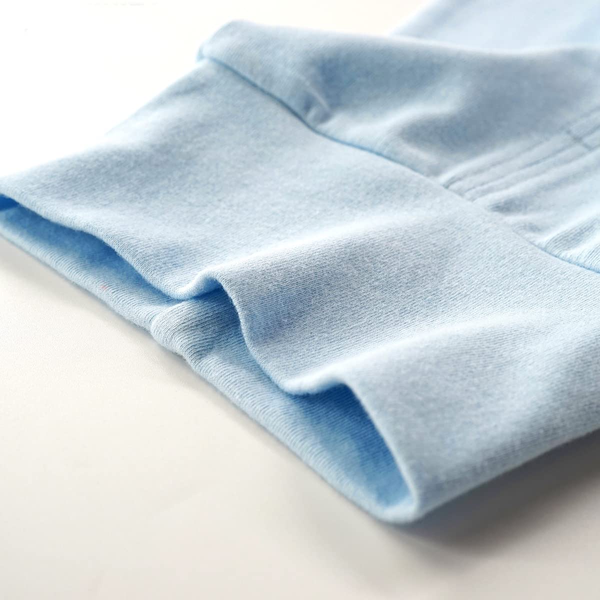 Teach Leanbh Infant Baby 3 Pack Footed Pants Cotton High Waist Casual Leggings (6 Months, B)