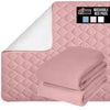 Gorilla Grip Washable Toddler Mattress Incontinence Pads, Reusable Waterproof Bed Underpads, Absorbent Leak Proof, 34X74 2 Pack