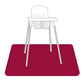 Bapronbaby Minimalist Cranberry Splash Mat - Waterproof Catch-All For Under High Chairs, Floors, Tables, Playtime Or Arts & Craf