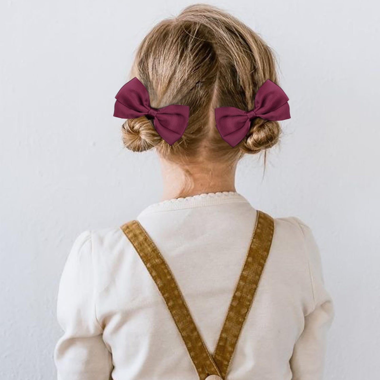 Deeka Hair Accessories, 15 Pieces Uniform Hair Bows, Hair Clips, Headband, Hair Ties Set For Little School Girls - Black