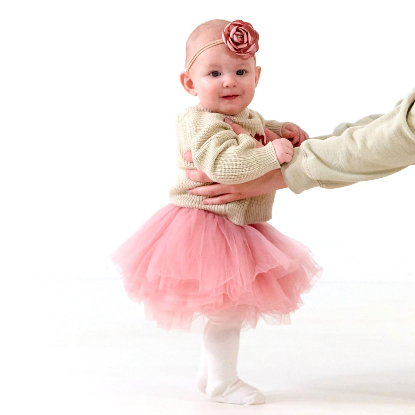My Lello Red Baby Tutu Short Ballet Skirt 10-Layer (Newborn - 3Mo.)