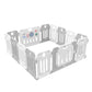 Baby Playpen, UNICOO Adaptable Playpen for Babies & Toddlers, 60x60 inches Safe and Secure Play Area, Shape Adjustable Baby Play