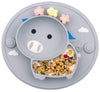 Baby Silicone Plate, Toddler Suction Plates Mini Plate Placemat For Kids And Infants Self Feeding, Bpa Free, Microwave & Dishwas