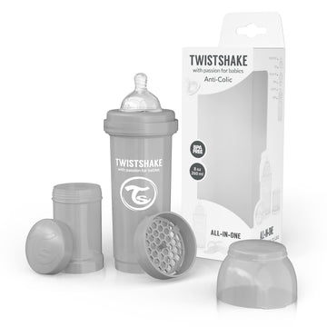 Twistshake Anti-Colic 260Ml/8Oz Pastel Grey