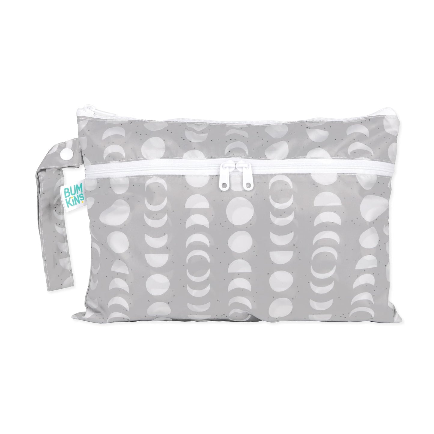 Bumkins Waterproof Wet Dry Clutch Bag for Baby, Travel, Swim Suit, Cloth Diaper, Pump Parts, Pool, Gym Clothes, Toiletry, Hook t