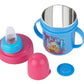 Nabhya Hippo Stainless Steel Baby Spout Sipper Cup for Kids Age 3 Months to 18 Months 250 ML (Sky Blue)