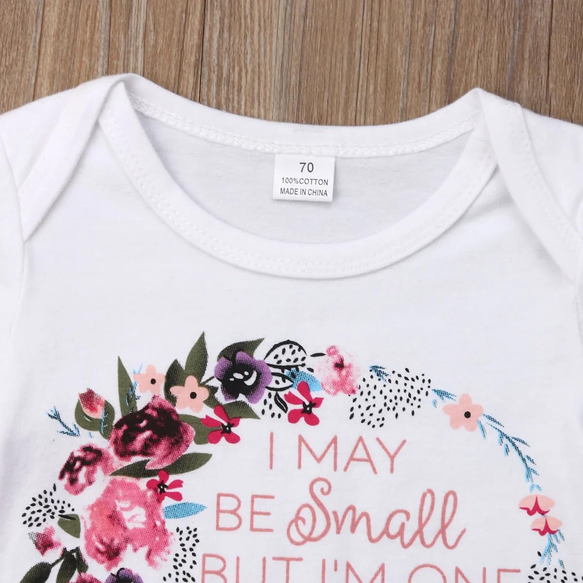 Aoswep Baby Girl Clothes Infant Newborn Girl Outfits Summer Clothes Romper&Skirt