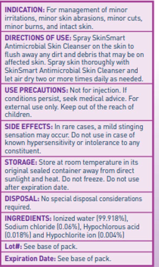 SkinSmart Nipple Relief Spray for Breastfeeding, Naturally Soothing, Lanolin-Free, Made with 100% Natural Ingredients (HOCL), 8