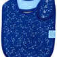 Isabeli Organic Cotton Toddler Drool Bibs 4 Pack - Galaxy