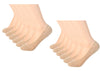 Dikhawa Pack Of 12 WomenS Anti Slip Loafers, Hidden No Show Socks (Beige Colour, Free Size)