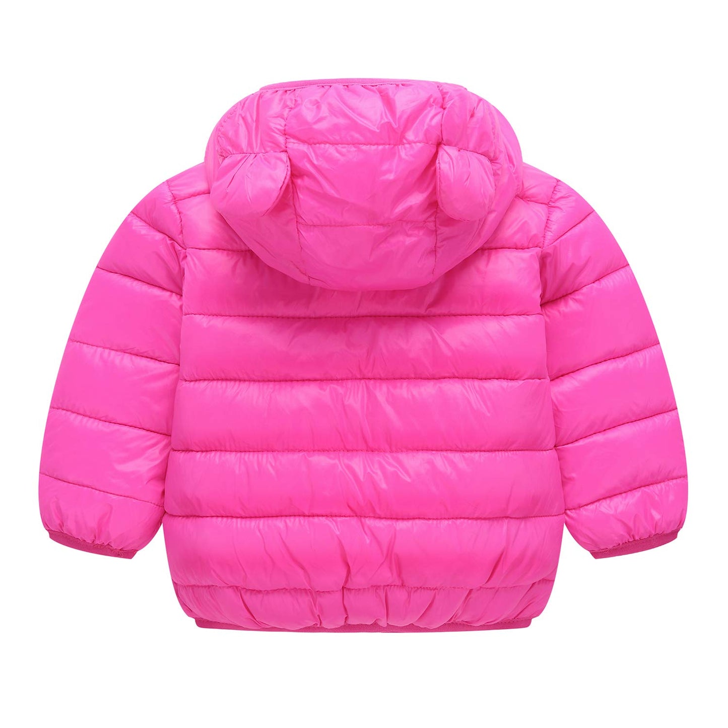 Wusenst Baby Boys Girls Winter Coats Hoods Light Puffer Down Jacket Outwear With Pockets