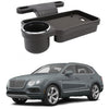 Oshotto (FT04) Foldable Car Auto Headrest Rear Back Seat Table Drink Food Cup Tray Holder Compatible with Bentley Bentayga  Bl