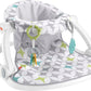 Fisher-Price Portable Baby Chair Sit-Me-Up Floor Seat With Developmental Toys & Machine Washable Seat Pad, Starlight Bursts