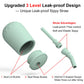 Seposeve 2 Pack Silicone Straw Cups, Leak-Proof Baby Sippy Cup For 6 Months +, Spill Proof Toddler Cup With Straw 12-24 Months,