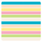 Bapronbaby Rainbow Stripes Splash Mat - Waterproof Catch-All For Under High Chairs, Floors, Tables, Playtime Or Arts & Crafts -