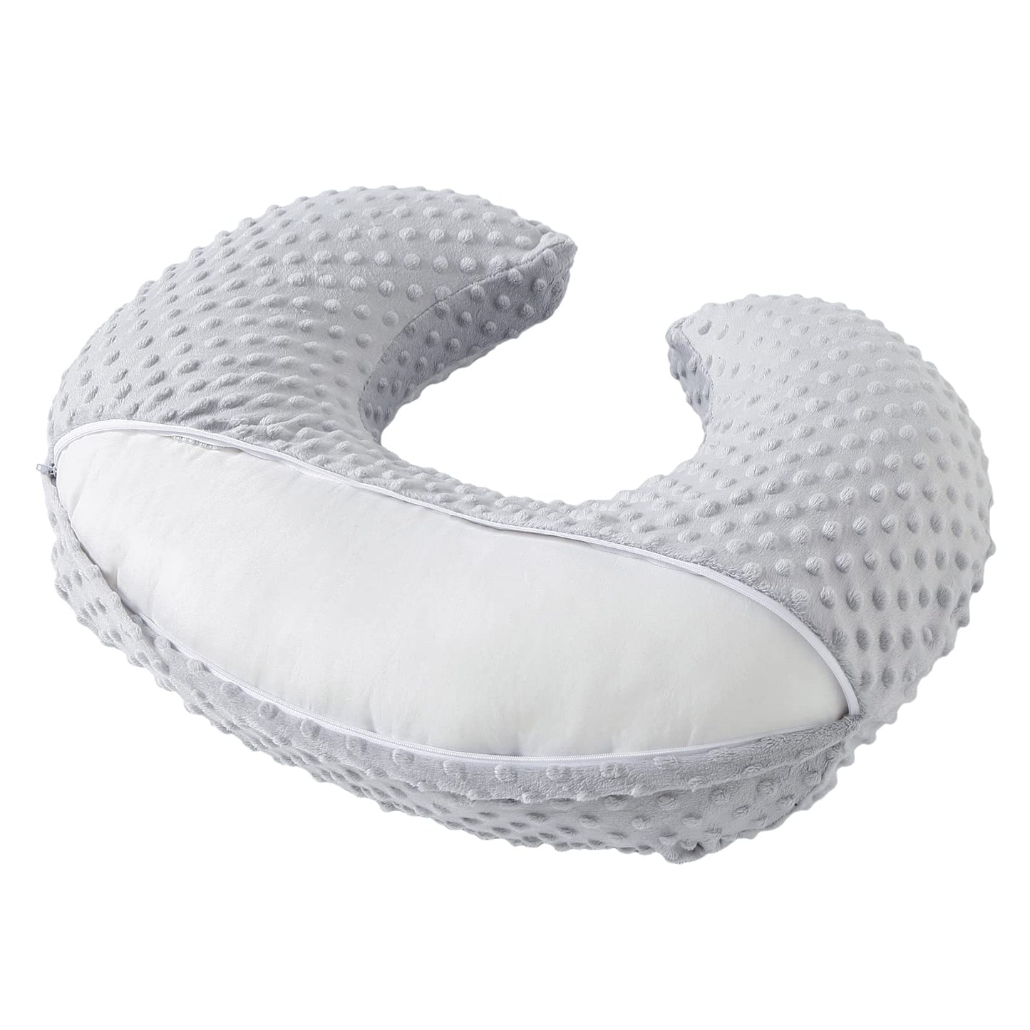 Pillowcase For Nursing Pillow And Positioner For Breastfeeding And Bottle Feeding, Propping Baby, Tummy Time, Baby Sitting Suppo