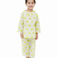 Chheent Cotton Unisex Animal Printed Night Dress Suit Sleepwear Girls, Boys (34 Years, Light Green)