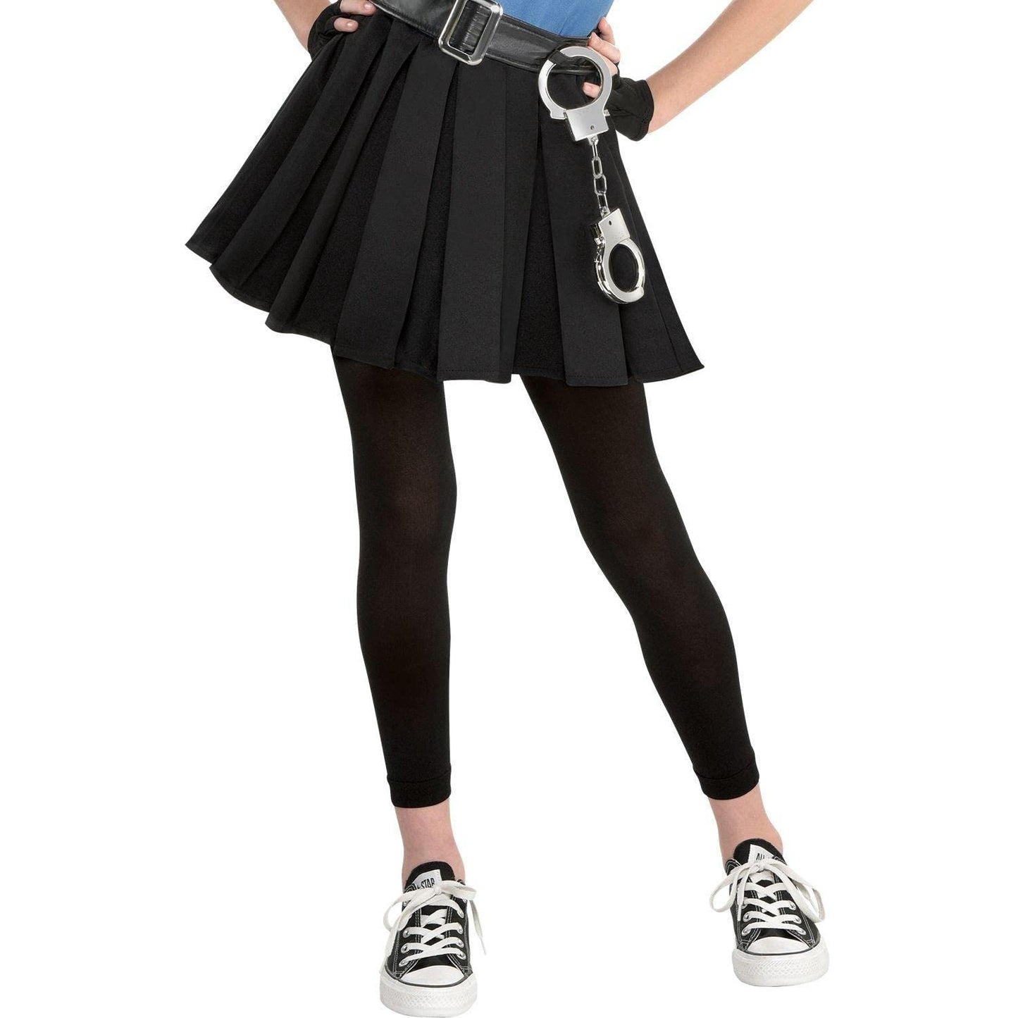 Party City Officer Cutie Cop Costume For Girls - Includes Dress, Hat, Belt, Glovelettes, & Handcuffs - Costumes For Halloween, B