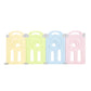 Cloud Castle Foldable Playpen 4-Panel Extension By Fortella (Multicolor)