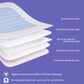 Gxxge Stay Dry Ultra Thin Disposable Nursing Pads For Breastfeeding Highly Absorbent Breast Pads Individually Wrapped 200 Count