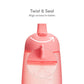 Munchkin Simple Clean Toddler Sippy Cups, Spill Proof, 10 Ounce, Blue/Pink