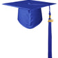 Graduationmall Matte Kindergarten & Preschool Graduation Cap For Kids With 2025 Tassel Royal