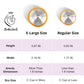 Boboduck The Original Silver Nursing Cups - Nipple Shields For Nursing Newborn, Newborn Breastfeeding Must Haves For Soothe And