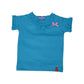 Clever Baby Girls Tshirt(ZCGT004LBLU_89Yrs_Light Blue_89 Years)