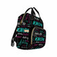 Personalized Name Bag, Custom Diaper Bag Gifts For Mom Fashion Multifunctional Daycare Bag Mummy Nursing Baby Bags Shoulder Bag