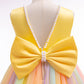 Jup'Elle Baby Girls Dresses With Pearls & Rainbow Color Tulle - Party Wedding Pageant Eastern Flower Girl Dress 6 Months